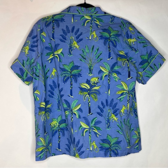 Print Fresh + Anthropologie | Royal Palms Top - Picture 3 of 4